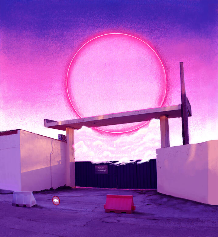 Cosmic portal (a side)